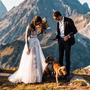 BHLDN willowby watters wedding dress